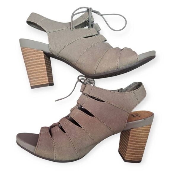 Clarks Women's Banoy Waneta Lace Up Sandal size 7.5 - Picture 4 of 7